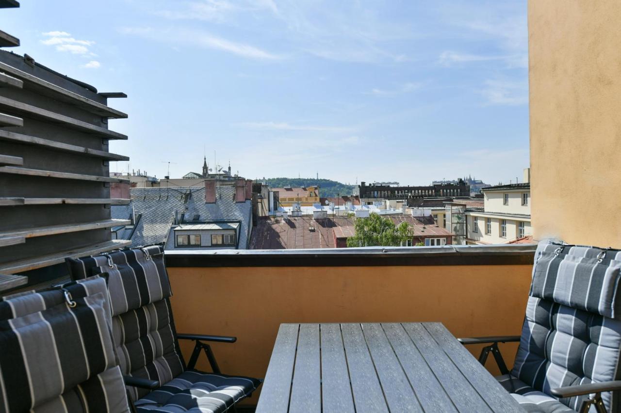 Luxury Central Penthouse With Sauna, Terrace, 250M2, 5Bdrm, 3Bthrm Praga Exterior foto